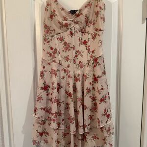 Windsor Cream and Pink Floral Dress